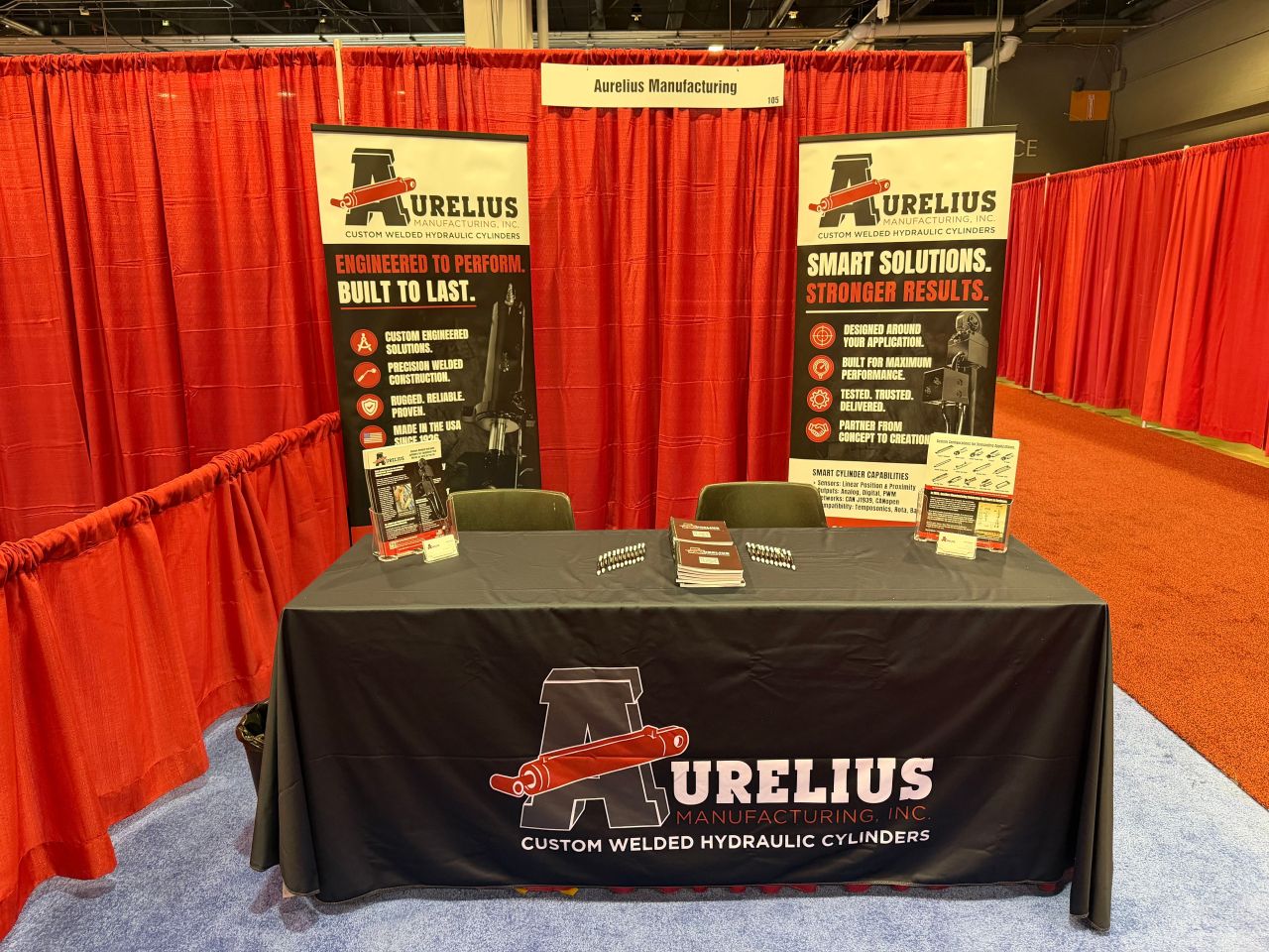 iVT Expo Booth for Aurelius MFG