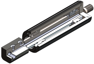 Rod Fed Hydraulic Cylinder