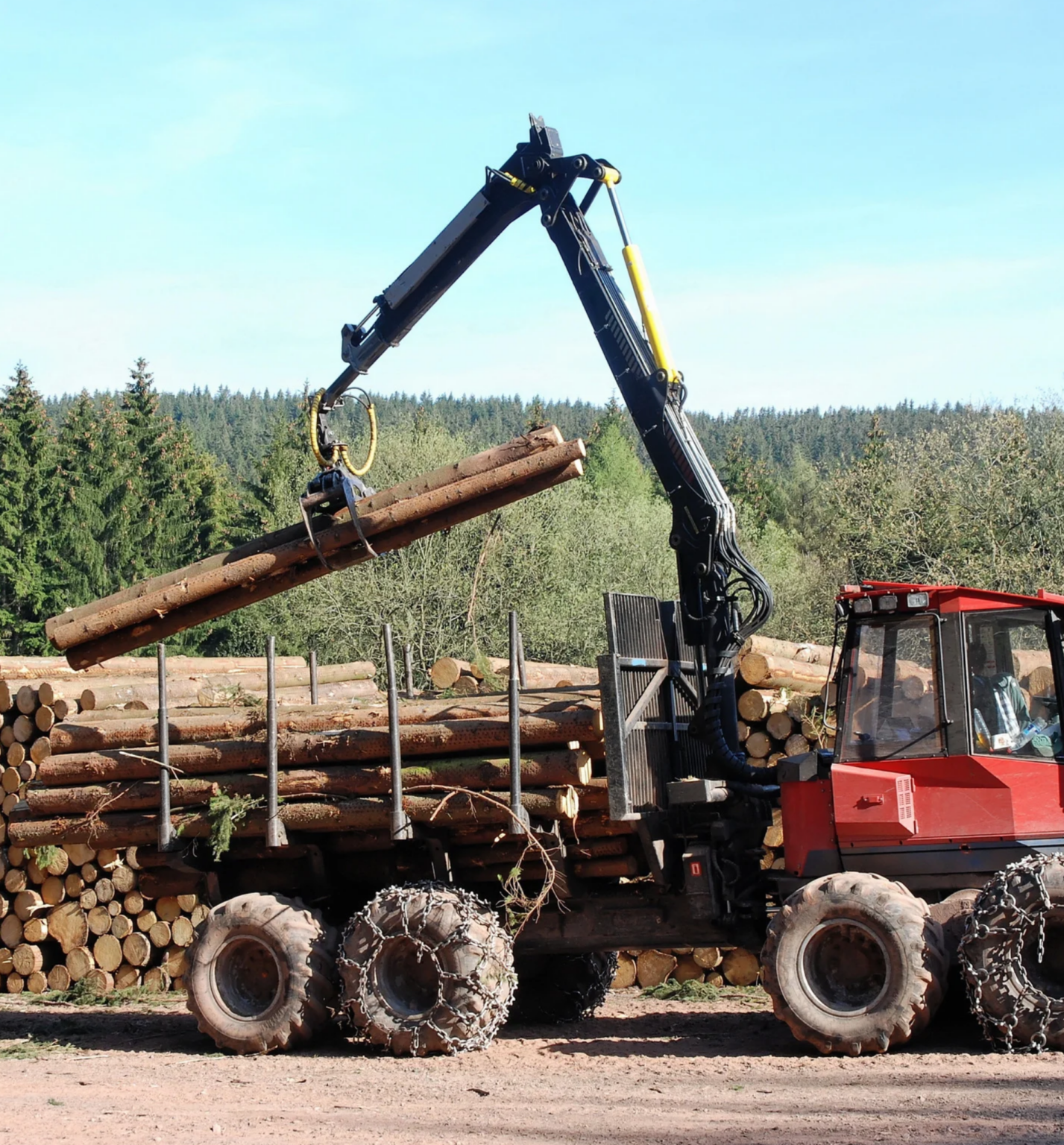 Custom Hydraulic Cylinders for Forestry Equipment